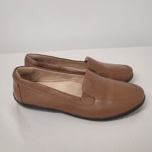 Soul Naturalizer Kacy Leather Brown Loafer sz 8